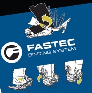 snowboardové rychloupínací vázání SP Fastec IC Interchanger Multientry snowboardové rychloupínací vázání SP Fastec IC Interchanger Multientry