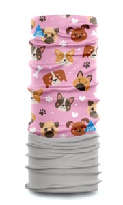 dětský multifunkční nákrčník 12v1 s extra soft fleecem Humboo Dogs dětský multifunkční nákrčník 12v1 s extra soft fleecem Humboo Dogs