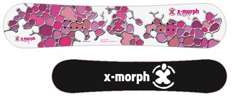 snowboard X-Morph Missty Black - your 3D Make-Up snowboard X-Morph Missty Black - your 3D Make-Up